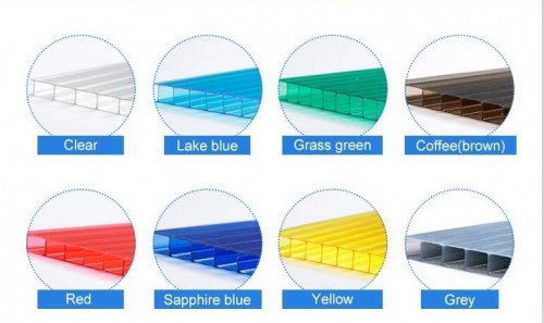 Polycarbonate hollow sheet