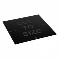 Cut-to-Size Black Acrylic Sheet