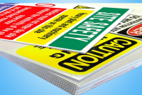 Printed Coroplast Boards