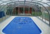 Polycarbonate swimming pool cover