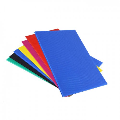 Blue PP Corrugated Twinplast Board
